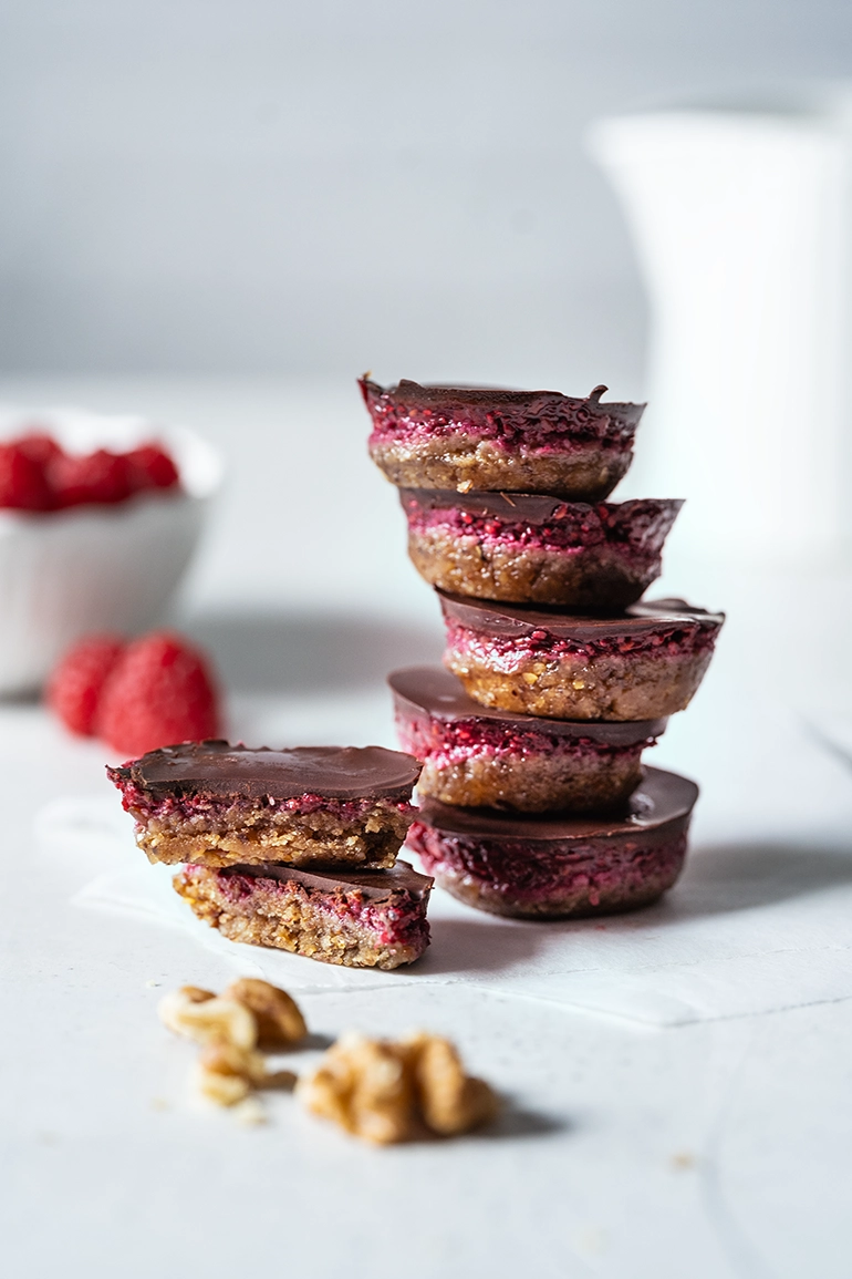Foodfoto Walnuss-Himbeer-Bites