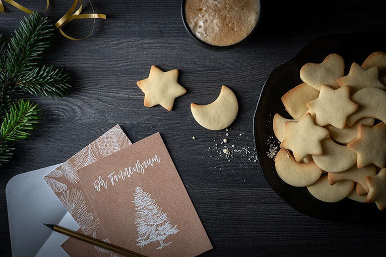 Foodfoto Weihnachtskekse