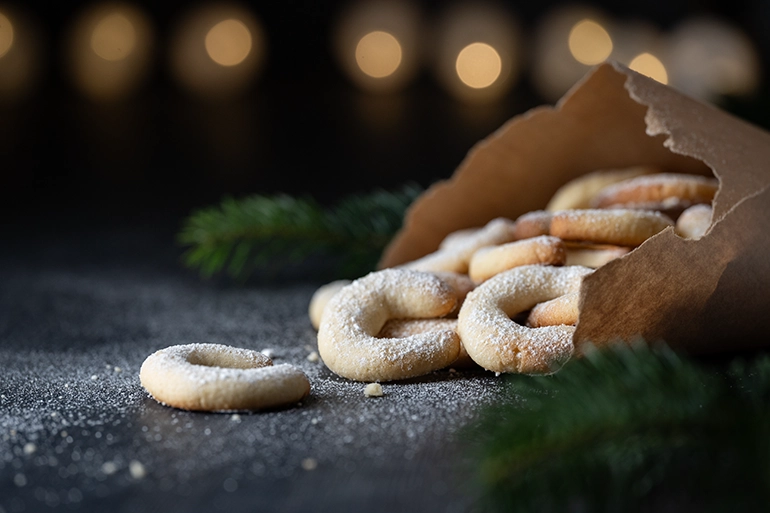 Foodfoto vegane Vanillekipferl