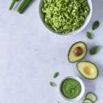 Foodfoto Green Goddess Salat mit Avocado